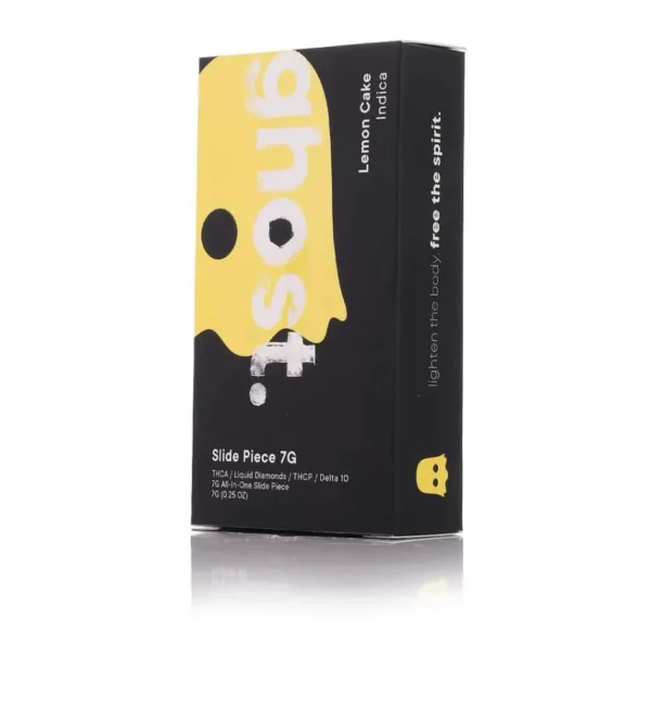 Ghost THC-A 7g Disposable Vape – Lemon Cake Indica